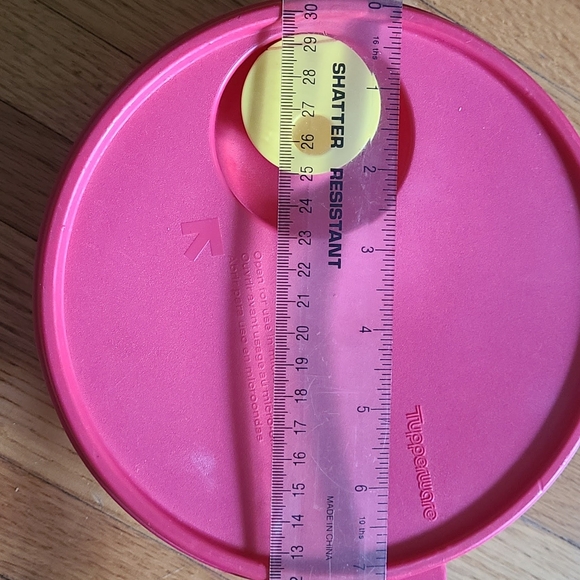 TUPPERWARE 2649B-3 & 1830-7 CrystalWave Strainer Vented Seal Lid - Picture 3 of 7